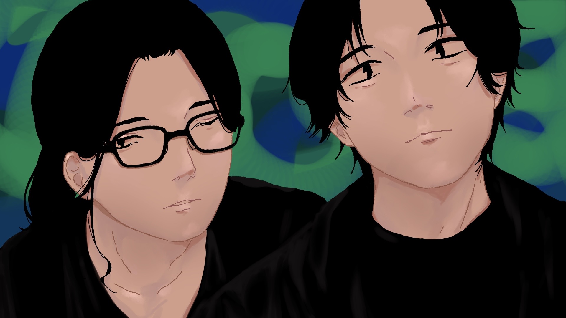 結構かっこいい初朗とミウ
