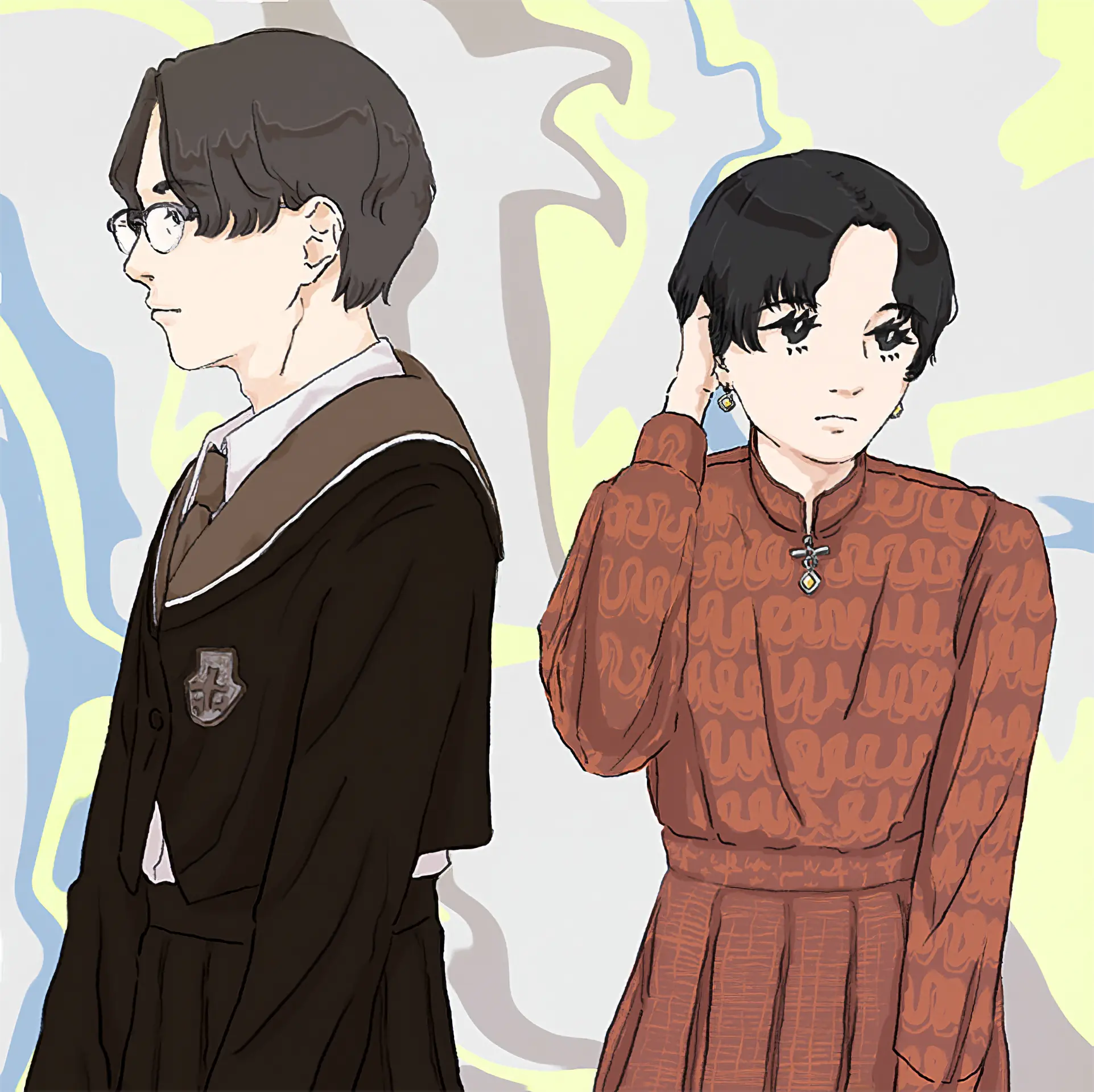 制服とワンピース