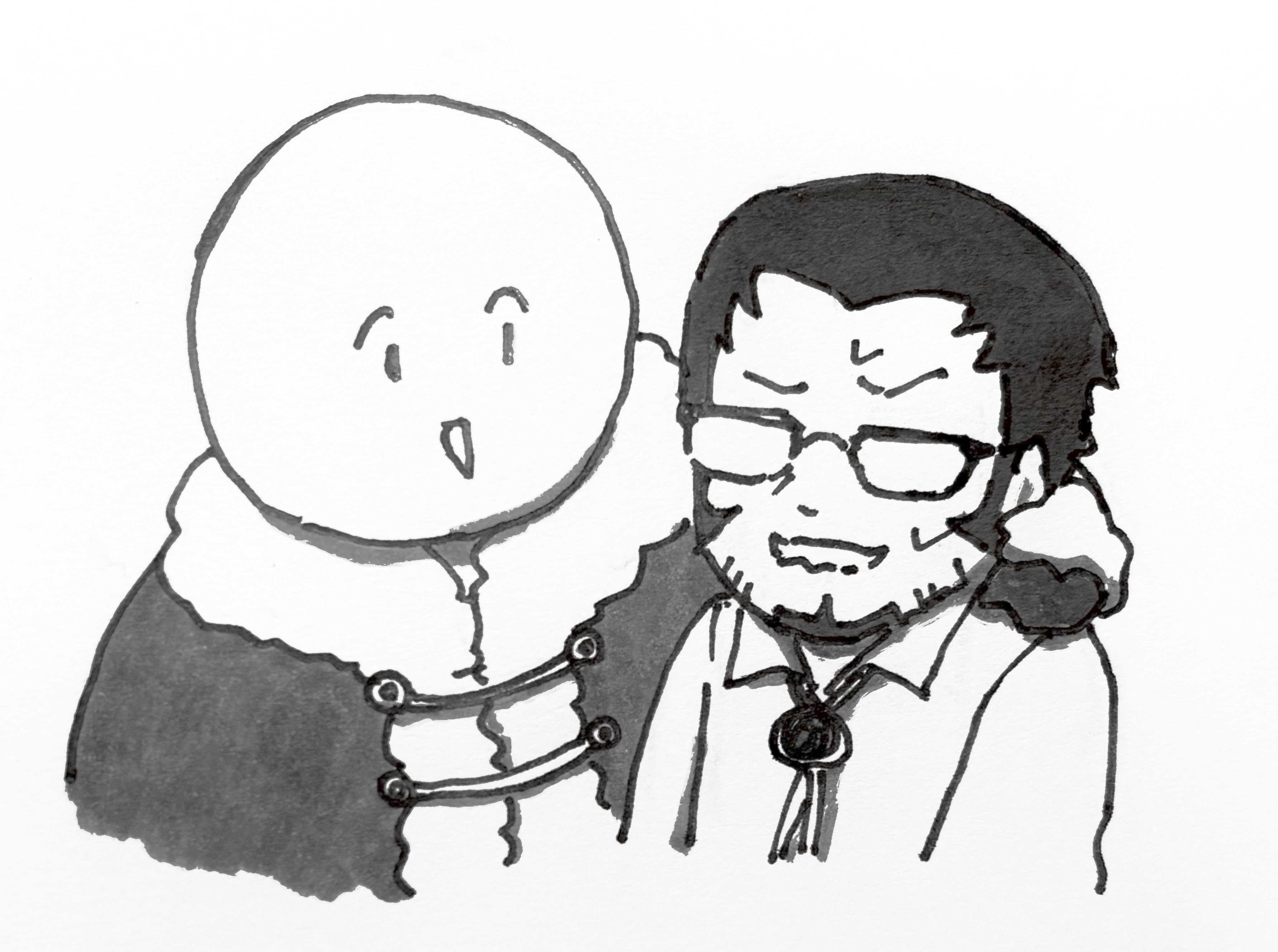 エミさんを脅すゾムさん