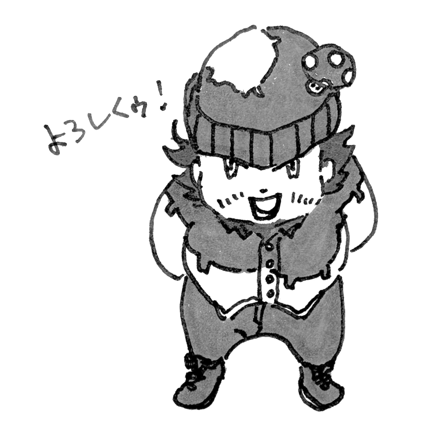 挨拶をするトン氏