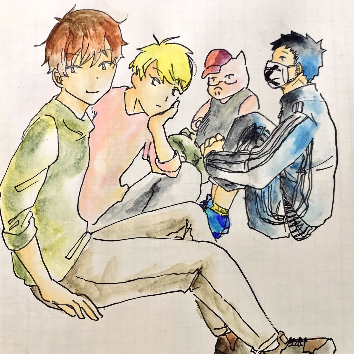 今日
