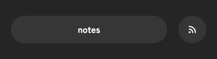 notesのヘッダー